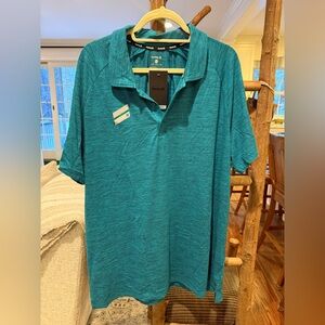 NWT - Hurley Ocean Blue Polo Shirt for Men